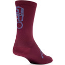 Giro Comp Racer High Rise Socks Dark Maroon