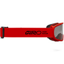 Giro Tempo Goggles Flame Red/ Clear Lens