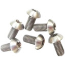 TRP T25 Torx Titanium Disc Brake Rotor Bolt Set 6pcs