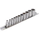 Unior Rail Socket Set 1/4"