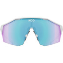 KOO Alibi MDD Matte White W/Turquoise Mirror Lens