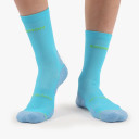Soomom All-Round Reflective Socks Sky Blue