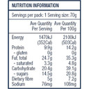 The Crafty Weka Bar Gluten Free Nutty Caramel 70g