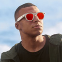 Oakley Meta HSTN Warm Grey with Prizm Ruby Lens