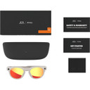Oakley Meta HSTN Warm Grey with Prizm Ruby Lens