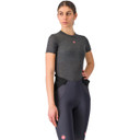 Castelli Medio Short Sleeve Womens Base Layer Melange Gray