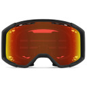 Smith Rhythm MTB Goggle Black With Chromapop Everyday Red Mirror Lens
