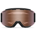 Smith Squad MTB Goggle Black With Chromapop Contrast Rose Flash Lens