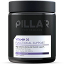 PILLAR Performance Vitamin D3 Function Support - 90 tablets
