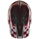 Troy Lee Designs D4 Carbon Helmet LE SRAM Radioscape Black / Berry
