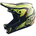 Troy Lee Designs D4 Polyacrylite Helmet Qualifer Black / Yellow