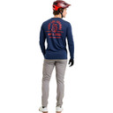 Troy Lee Designs Skyline Ride Long Sleeve Tee Locals Midnight
