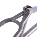 Cult Hawk 18" BMX Bike Clear Raw