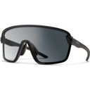 Smith Bobcat Sunglasses Matte Black W/ ChromaPop Photochromic Clear To Grey Lens