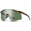 Smith Defy Sunglasses Matte Vintage Tortoise W/ ChromaPop Grey Green Lens