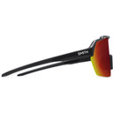 Smith Shift Split Mag Sunglasses Black W/ ChromaPop Red Mirror Lens