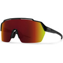 Smith Shift Split Mag Sunglasses Black W/ ChromaPop Red Mirror Lens