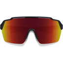 Smith Shift Split Mag Sunglasses Black W/ ChromaPop Red Mirror Lens