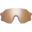Smith Vert Sunglasses Matte Chalk Rose W/ ChromaPop Rose Gold Mirror Lens