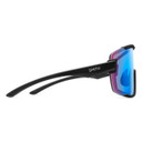 Smith Wildcat Sunglasses Matte Black W/ ChromaPop Low Light Rose Blue Mirror Lens