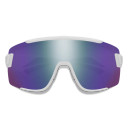 Smith Wildcat Sunglasses White W/ ChromaPop Violet Mirror Lens