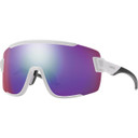 Smith Wildcat Sunglasses White W/ ChromaPop Violet Mirror Lens