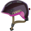 ABUS Smiley 3.0 Ace LED Kids Helmet Royal Purple