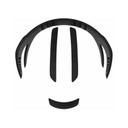 ABUS WingBack Padding Black Small/Medium/Large