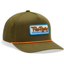 Fox Equipped Snapback Hat Olive Green