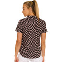 DHaRCO Womens Tech Party Shirt Check Please