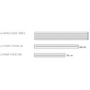 Evoc Bike Bag Stabilizer Set White