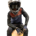 Fasthouse Youth Alloy Sidewinder Long Sleeve Jersey Rust/Midnight Navy