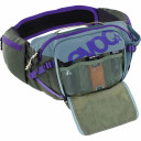 Evoc Hip Pack Pro 3L + Hydration Bladder 1.5L Steel/Violet/Dark Olive
