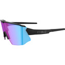 Bliz Breeze Nano Nordic Light Sunglasses Black/Begonia w Blue Lens