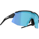 Bliz Breeze Sunglasses Black/Brown w Blue Multi Lens