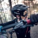 Bliz Edge Drop MTB Goggles Matt Black/Light Orange w Blue Multi Lens