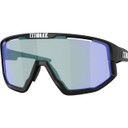 Bliz Vision Nano Photochromic Sunglasses Black/Brown w Blue Multi Lens