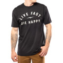 Fasthouse Wired Short Sleeve Tee Black