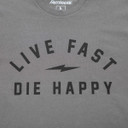 Fasthouse Wired Tee Heavy Metal