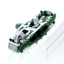 OneUp Components Clip Pedals Dark Green