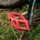 OneUp Components Composite Flat Pedals Red