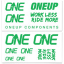 OneUp Components Handlebar Decal Kit Green