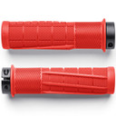 OneUp Components Thick Lock-On Grips Red