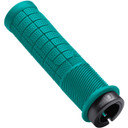 OneUp Components Thick Lock-On Grips Turquoise