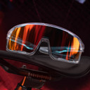 Santic Sunglasses QY Photochromic Clear/Red Iridium