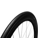 Black tyre on black wheel