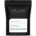 PILLAR Performance Triple Magnesium Recovery Powder Lemon Lime 400g Bulk Pack
