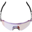 Leatt RideViz Sunglasses Lite Clear Iriz Crystal Fuchsia 22 VLT Small