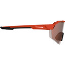 Leatt RideViz Sunglasses Lite Satin Orange Iriz Silver 30 VLT