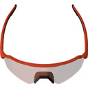 Leatt RideViz Sunglasses Lite Satin Orange Iriz Silver 30 VLT